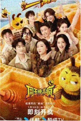 波段榜单第五名的综艺封面示意
